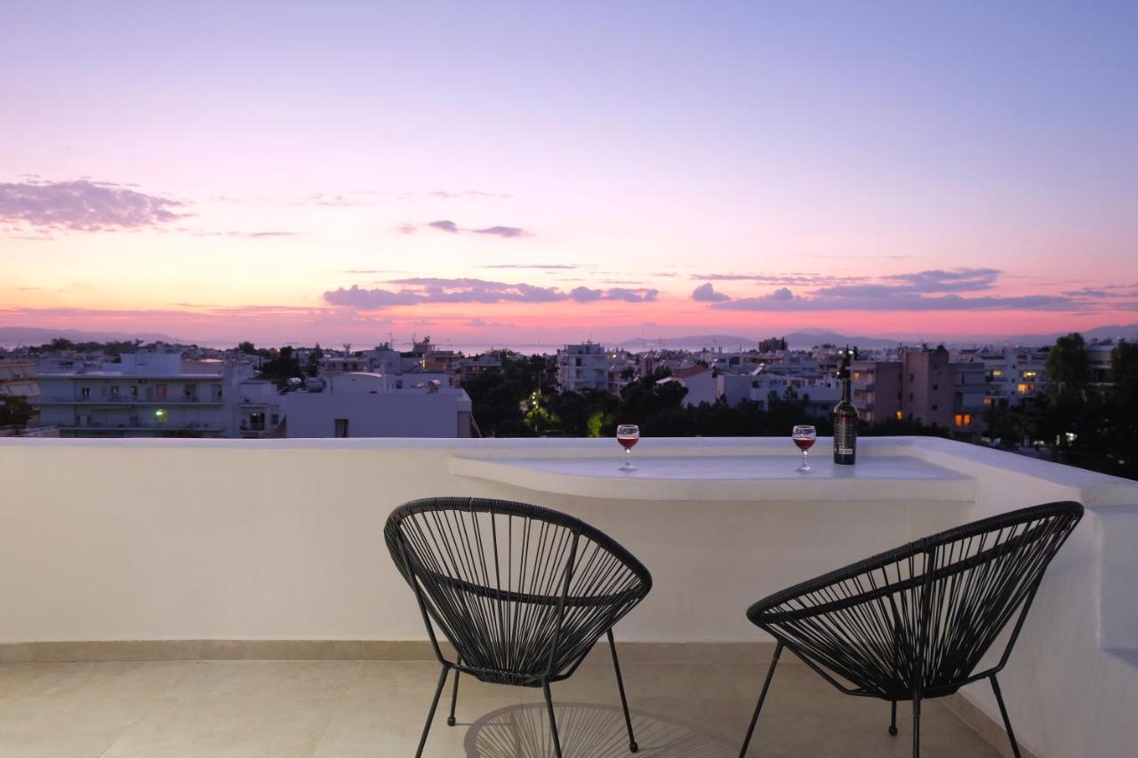Amazing Suite At Glyfada With Sea View & Jacuzzi Athens Exterior photo