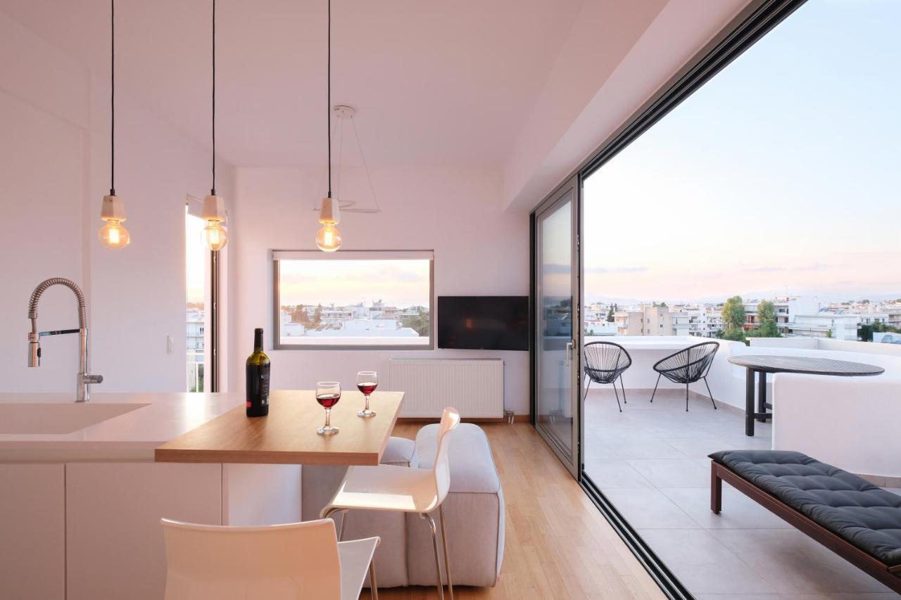 Amazing Suite At Glyfada With Sea View & Jacuzzi Athens Exterior photo